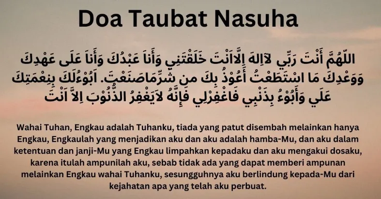 Cara Taubat Nasuha